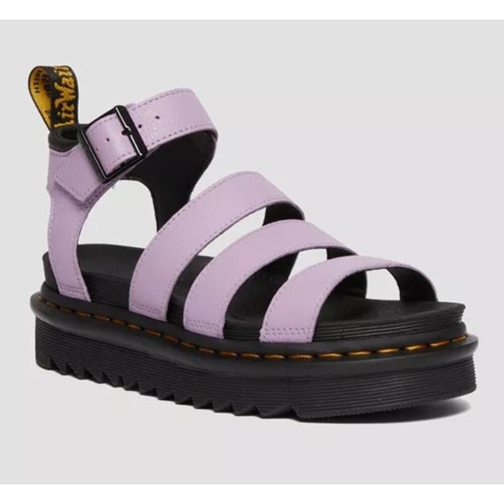 NEW DR. MARTENS BLAIRE SANDAL LILAC PISA WOMANS SIZE - 8 - Picture 14 of 16